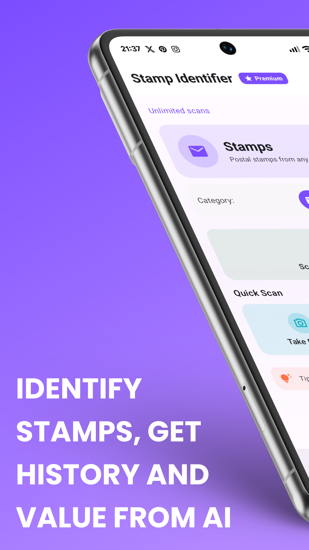 StampID Android Scan Modes